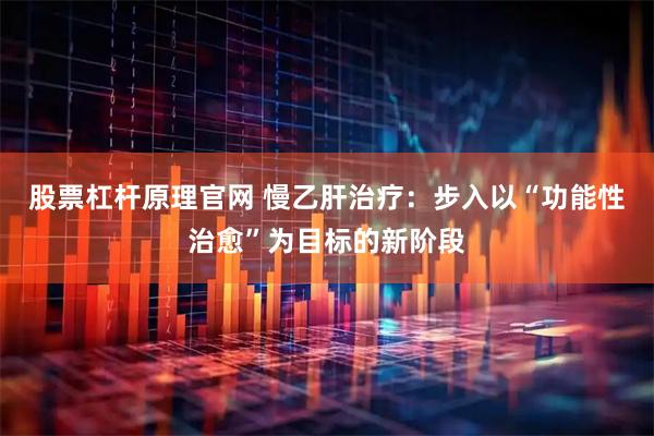 股票杠杆原理官网 慢乙肝治疗：步入以“功能性治愈”为目标的新阶段