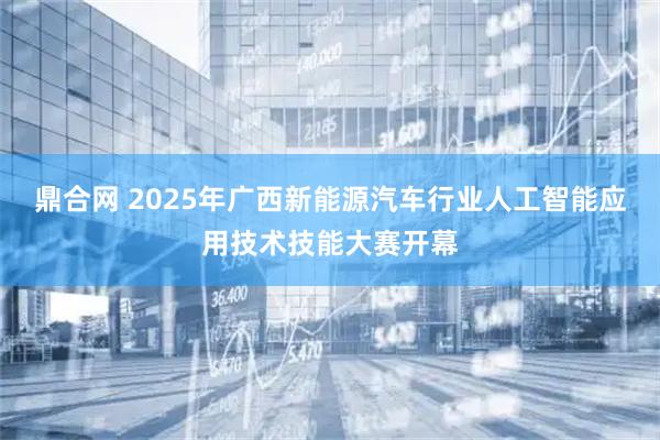 鼎合网 2025年广西新能源汽车行业人工智能应用技术技能大赛开幕